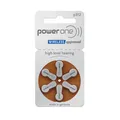 Produktbild: Power One Hörgerätebatterien - P312 braun PR41 - (6er Blister)