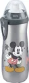 Produktbild: NUK Sports Cup Kinder Trinkflasche | 24+ Monate | auslaufsichere Push-Pull-Tülle | Clip und Schutzkappe | BPA-frei | 450 ml | Disney Minnie Maus (grau)