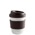Produktbild: KAHLA fillit Becher 0,27 l chocolate brown To Go Becher aus Porzellan