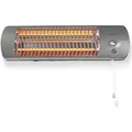 Produktbild: Nedis HTBA10GY Bad-Schnellheizer 1200W 12m² Grau (1200 W) (HTBA10GY)