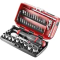 Produktbild: Facom Steckschlüsselsatz zöllig 1/4 (6.3 mm) 38teilig RL.NANO-U2