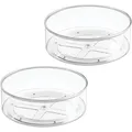 Produktbild: Drehteller Organizer Gewürzregal 2er Set Ordnungssystem mDesign Transparent