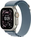 Produktbild: Apple Watch Ultra 3 GPS + Cellular 49 mm Titangehäuse Alpine Loop Hellblau L