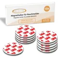 Produktbild: ECENCE Rauchmelder Magnethalter 10 Stück selbstklebende Magnethalterung für Rauchmelder Ø 50mm s