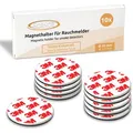 Produktbild: ECENCE Rauchmelder-Magnethalter, Ø 50 mm, 10 Stück