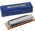 Produktbild: Hohner Mundharmonika Blues Harp E in MI 20-stimmig Diatonisch Kammkoffer Holz