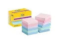 Produktbild: Post-it Super Sticky Haftnotizen 622-12SS-SOUL 47,6 x 47,6 mm 90 Blatt pro Block Blau, Grün, Rosa, Violett Quadratisch Unliniert 12 Stück