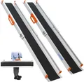 Produktbild: Teleskop Rollstuhlrampe für Treppen & Bordsteine | 300 kg Tragkraft