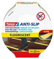 Produktbild: tesa Anti-Rutschband fluoreszierend 5 m x 25 mm, gelb