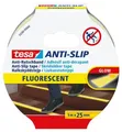Produktbild: tesa Anti-Rutschband fluoreszierend 5 m x 25 mm, gelb  Antirutschband