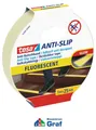 Produktbild: tesa Anti-Rutschband /-streifen selbstklebend, floureszierend 5m x 25mm #870527 