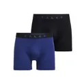 Produktbild: FALKE Herren Boxershorts Daily Comfort Multipack M Bx Baumwolle atmungsaktiv 2 Stück, Blau Blue Mix 0020, XXL