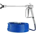 Produktbild: VEVOR Airless-Farbspritzpistole und Schlauch-Set, 3600 PSI, Airless-Spritzpistolen-Set mit Filter, Schlauch und Verlängerungsstange