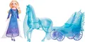 Produktbild: Mattel® Anziehpuppe Disney Die Eiskönigin Elsa mit Kleid und Nokk mit Abenteuer-Kutsche