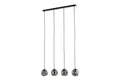 Produktbild: Lindby Hängeleuchte Valentina, Glas Alu IP20, 4 x 10 W LED
