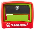 Produktbild: Spitzer - STABILO woody 3 in 1 Spitzer - für extradicke Stifte - rot/grün 1er Pa