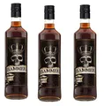 Produktbild: 3 Flaschen Hammer Likör Rum-Cognac-Kräuter-Whisky-Frucht Geschmack a 700ml 20% Vol. Likör