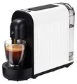 Produktbild: Tchibo Cafissimo NOW Kaffeemaschine Kapselmaschine für Caffè Crema, Espresso und Kaffee | 0,67 l | 1250 Watt | 11,4 x 33,7 x 23,5 cm | Weiß