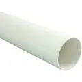 Produktbild: Lüftungsrohr Rund 1000 Mm Länge, Innen 125 Mm Ø, Weiß Lüftungsrohre - Marley