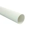Produktbild: Marley Rundrohr, weiß, 1 m, Innen-Ø125 mm, Außen-Ø129 mm, Art.-Nr. 060354