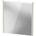 Produktbild: Duravit D-Code Spiegel DC70760HHHH0000 650x700x48, Blassgrün Matt, mit LED Beleuchtung