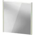Produktbild: Duravit D-Code Spiegel, LED-Lichtfeld oben, 650x700mm, externer Lichtschalter notwendig, 5 W, DC70760HHHH0000, Farbe: Blassgrün matt
