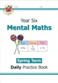 Produktbild: KS2 Mental Maths Year 6 Daily Practice Book: Spring Term (CGP Year 6 Daily Workbooks)