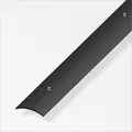 Produktbild: alfer Übergangsprofil 1 m, 30 x 5 mm PVC (Kunststoff) glatt schwarz