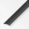 Produktbild: alfer Übergangsprofil 1 m, 30 x 5 mm PVC (Kunststoff) glatt schwarz