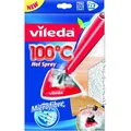 Produktbild: vileda 100°C Hot Spray Wischbezüge für Bodenwischer Polyester 60 °C waschbar, 2 St.