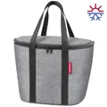 Produktbild: KLICKfix Fahrrad Thermo Tasche für Lenkerkorb twist silver 34x26x25 cm