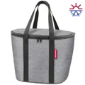 Produktbild: Klickfix Reisenthel ISO Basket Bag twist silver für Fahrradkorb