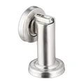 Produktbild: Relaxdays Türfeststeller Magnet, magnetischer Türaufhalter, aus Edelstahl, Boden- oder Wandmontage, Türhalter, silber, 1 Stück