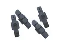 Produktbild: 4 Stück originale MAGURA Bremsgummi schwarz hydraulische HS-11 HS-33 Bremsbeläge
