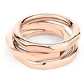 Produktbild: Liebeskind Berlin Ring-Set Schmuck Geschenk Edelstahl Ring Urban Chic (Set, 3-tlg) goldfarben|rosa 58