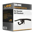 Produktbild: Für Hyundai i30 Fliessheck 06.2011-01.2017 BRINK Anhängekupplung abnehmbar NEU