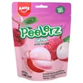 Produktbild: Amos Peelerz Gummies Lychee mit einer fruchtigen Füllung 65g