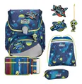 Produktbild: Scout LED Alpha Set 4-teilig Schulranzen Planets dunkelblau Neu