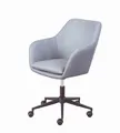 Produktbild: Drehstuhl Bürostuhl WORKRELAXED GREY Bezug Stoff Grau Fußkreuz Schwarz