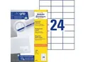 Produktbild: AVERY Zweckform Universal-Etiketten 3474, ultragrip, 70 x 37 mm, 2400 Stück
