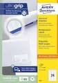 Produktbild: Avery Zweckform Weiß 70 x 37 mm 2400 Etiketten 100 Bogen x 24 Mehrzwecketiketten (3474)