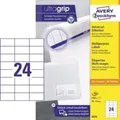Produktbild: Avery Zweckform Universaletikett 3474 70x37mm weiß 2.400 St./Pack.