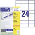 Produktbild: AVERY Zweckform 3474 Adressaufkleber (2.400 Klebeetiketten, 70x37mm auf A4, Papi