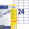 Produktbild: AVERY Zweckform 3474 Adressaufkleber (2.400 Klebeetiketten, 70x37mm auf A4, Papi