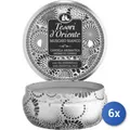 Produktbild: 6x Bundle Tesori D’Oriente Muschio Weiß, 200G Kerze Aromatisch