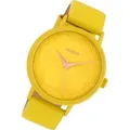 Produktbild: Oozoo Armbanduhr gelb Leder C10395 Timepieces Damen Analog-Quarzuhr UOC10395 - Gelb
