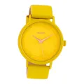 Produktbild: Oozoo Damen Armbanduhr gelb Analog C10395 Timepieces Lederarmband UOC10395