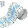 Produktbild: Wasserdicht Transparent Bandage, 10cm x 10m selbstklebende Wasserdichte transparente Gipsrolle, Fixierer Pflaster Stretc für Nacken, Handgelenke verwendet Wundkompressen Verband, antiallergisch