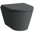 Produktbild: LAUFEN Kartell Wand-Tiefspül-WC H8203337580001 graphit matt, spülrandlos, Form innen rund