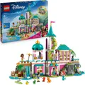 Produktbild: LEGO ? Disney Princess Schloss & königliche Haustiere – Set mit detaillierter Innenausstattung – inkl. Arielle, Rapunzel, Mulan, Jasmin & Vaiana Mini-Figuren – Geschenk für Kinder ab 6 Jahren – 43267